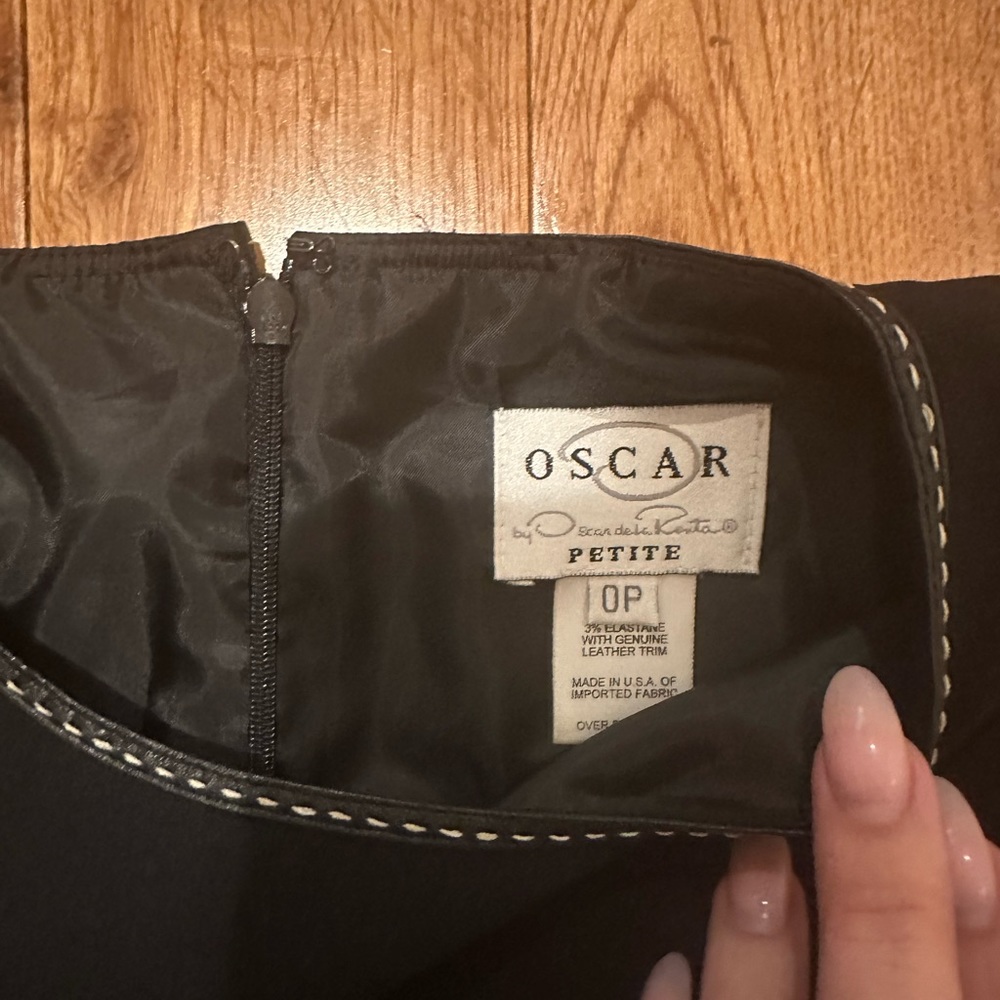 Oscar by Oscar De La Renta Black Dress